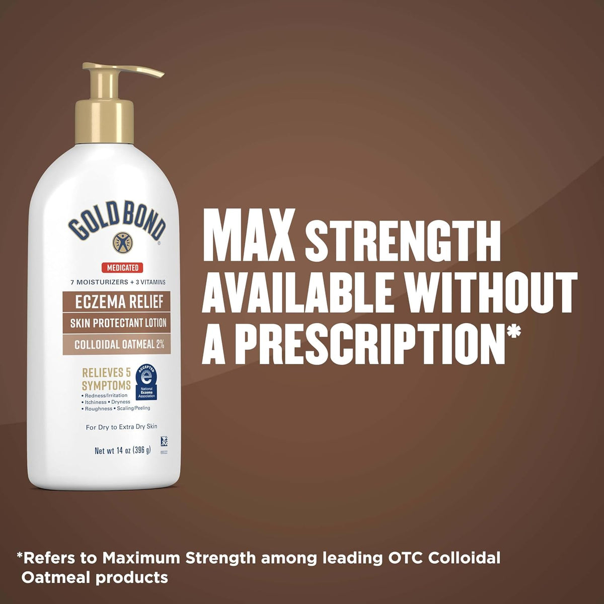 Gold Bond Medicated Eczema Relief Skin Protectant Lotion, 14 oz