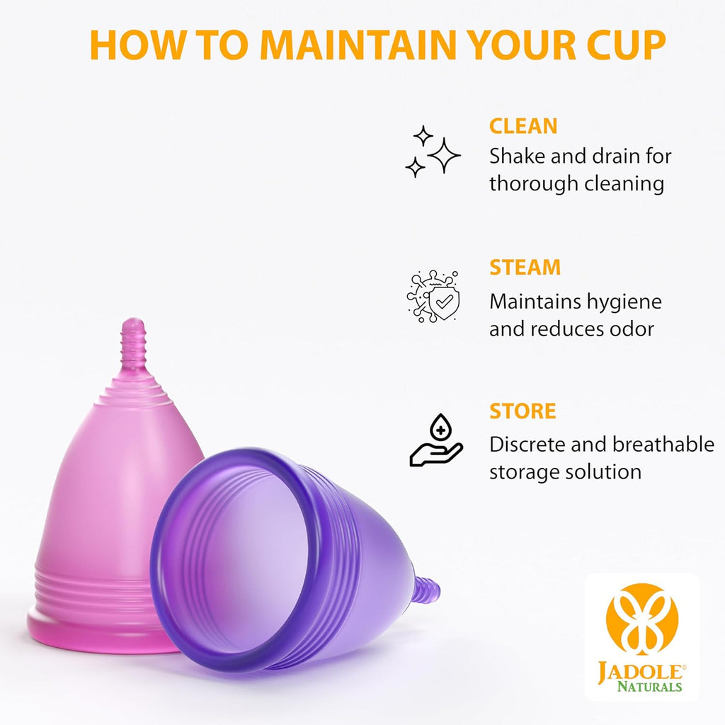 Menstrual Care 100% Cotton Silicone