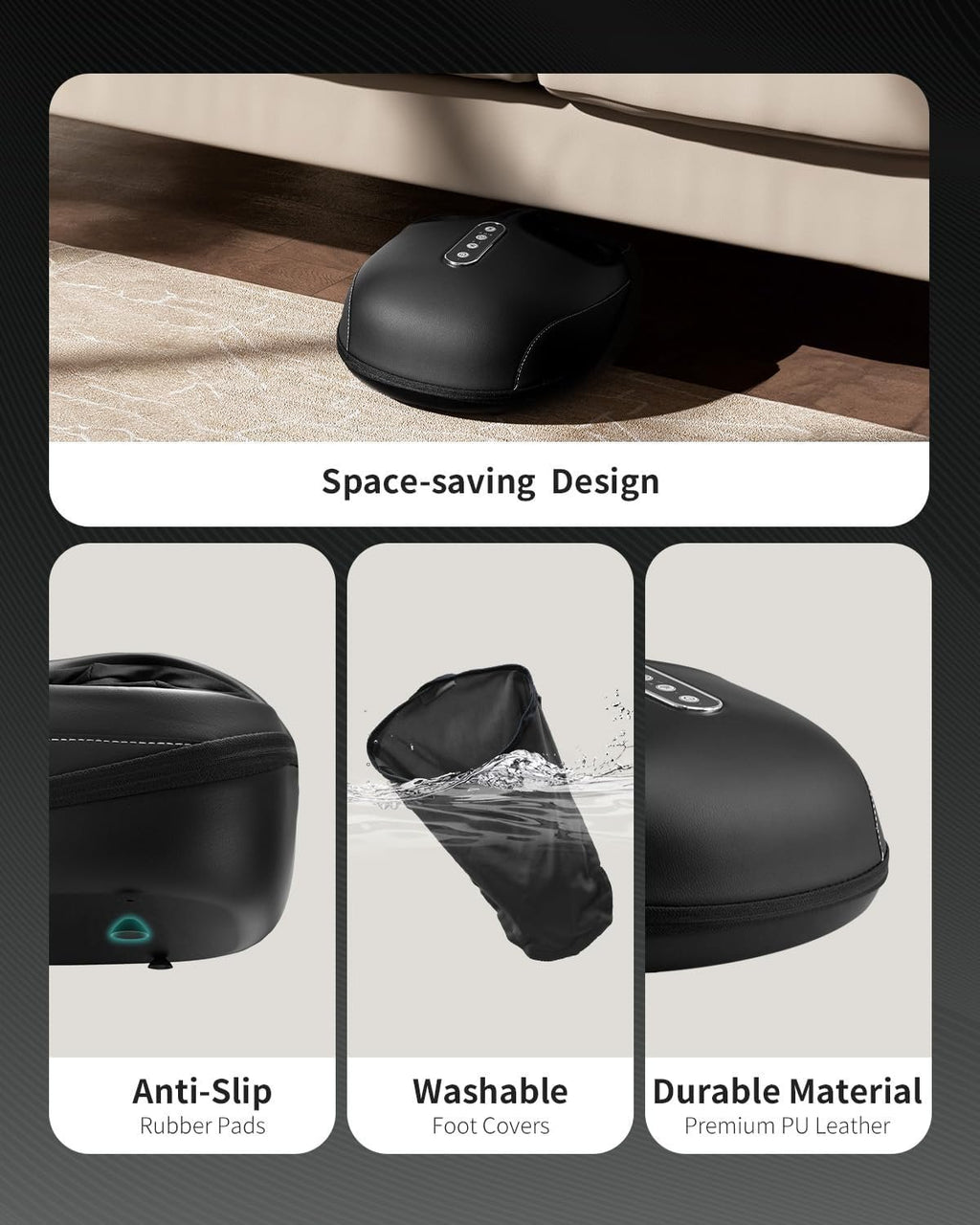 Nekteck Foot Massager with Remote APP Control, HSA Eligible FSA
