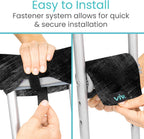 Vive Premium Crutch Pads & Hand Grips - Comfortable, Breathable | Machine Washable Padding - Moisture Wicking & Odor Reducing Pillow Accessory Covers for Adult & Youth Walking Crutches