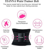 YIANNA Girdle Reductora Mujer Abdominal Lumbar Fajas Reductoras Abdomen Adjustable for Sport Fitness Postpartum