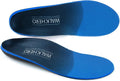 WalkHero Arch Support Inserts for Women Men, Relieve Plantar Fasciitis | Orthotic Insoles for Foot Pain Arch Pain, Flat Feet Insole Reduce Muscle Fatigue Absorb Shock (Mens 5-5 1/2 | Womens 7-7 1/2)