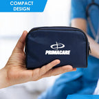 Primacare DS-9197-BL Professional Classic Series Manual Adult Size Blood Pressure Kit, Emergency Bp kit with Stethoscope and Portable Leatherette Case, Nylon Cuff, Blue