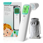 Ear Thermometer for Kids and Adults - Baby Thermometer FSA-HSA Eligible, Digital Infrared Thermometers 1S Reading, Accurate Forehead Termometro with Fever Alarm, 40 Memories (Green 1 Pack)