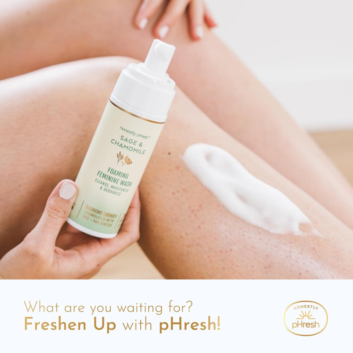 Pre + Probiotic Feminine Wash- Sage & Chamomile