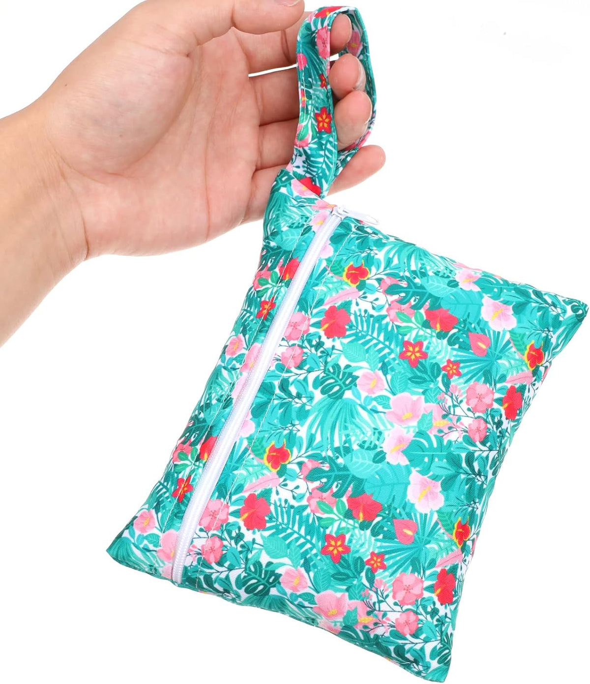 PHOGARY Reusable Menstruation Pads, Washable Night Pads for Abundant Menstrual Flow, Cotton Liner with Wings for Night, Sports and Postpartum Care, 26 CM