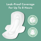 Rael Organic Cotton Cover Pads - Regular Absorbency, Unscented, Ultra Thin Pads with Wings for Women (Regular, 28 Count)