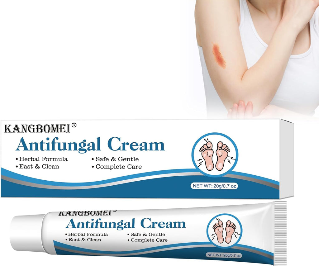 Antifungal Cream, Intensive Moisture for Dry, Itchy-Prone Skin, Soothes Irritated Areas on Groin, Feet, and Body