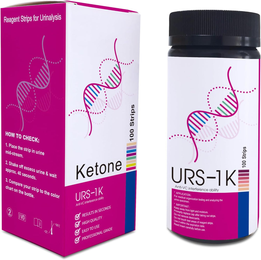 Urine Test Strips, Ketone Urine Strips, Accurate Results, Urinalysis Home Testing Stick Kit to Help Monitor Your Health, Urine Strips DipstickTests