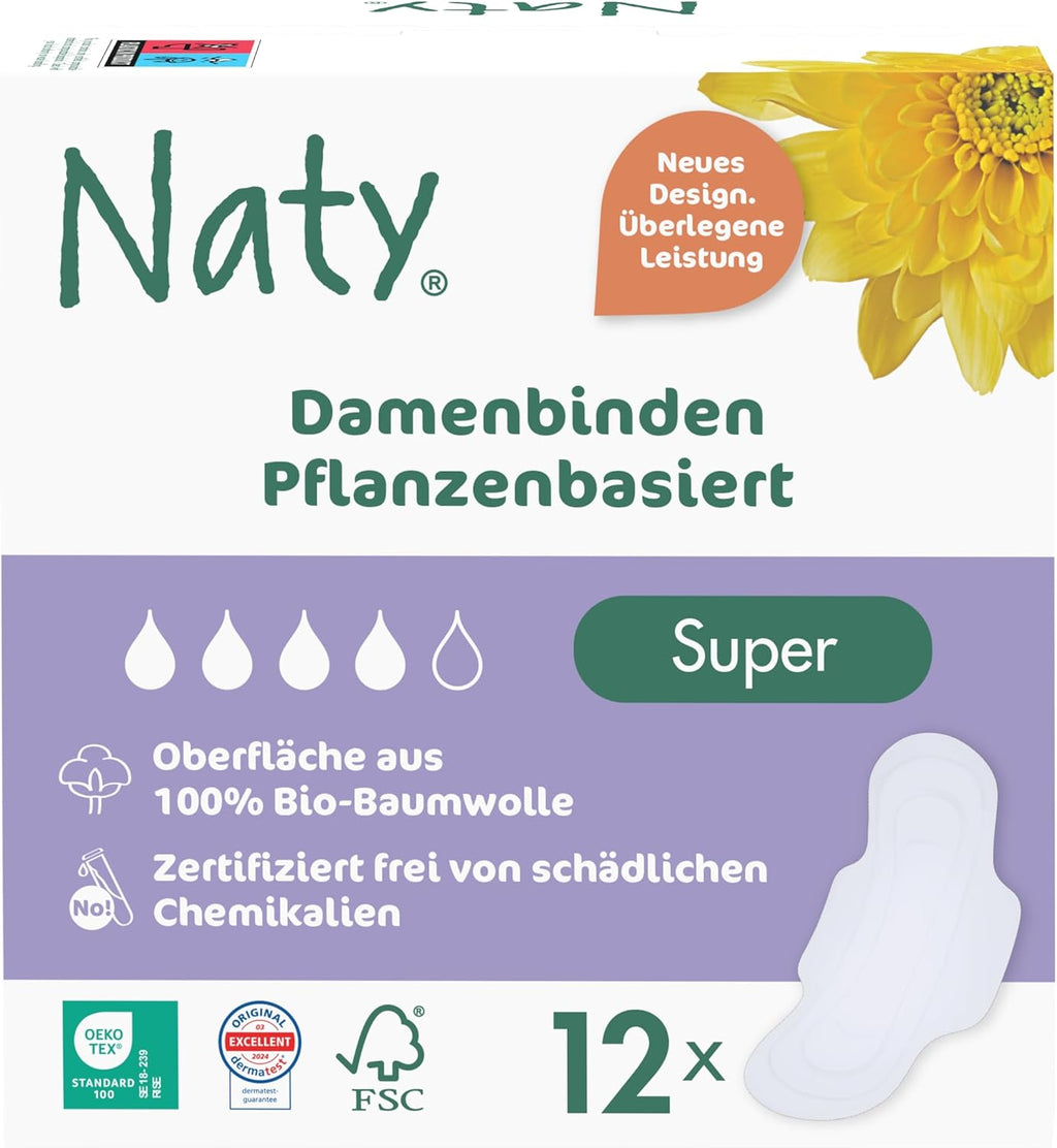 Naty Sanitary Pads Organic