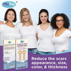 Breast reduction must haves Post Surgery scar tape - Breast Augmentation recovery supplies after surgery needs - Post Op Silicone scar sheets for surgical scars - Comfortable under Post Op Bra
