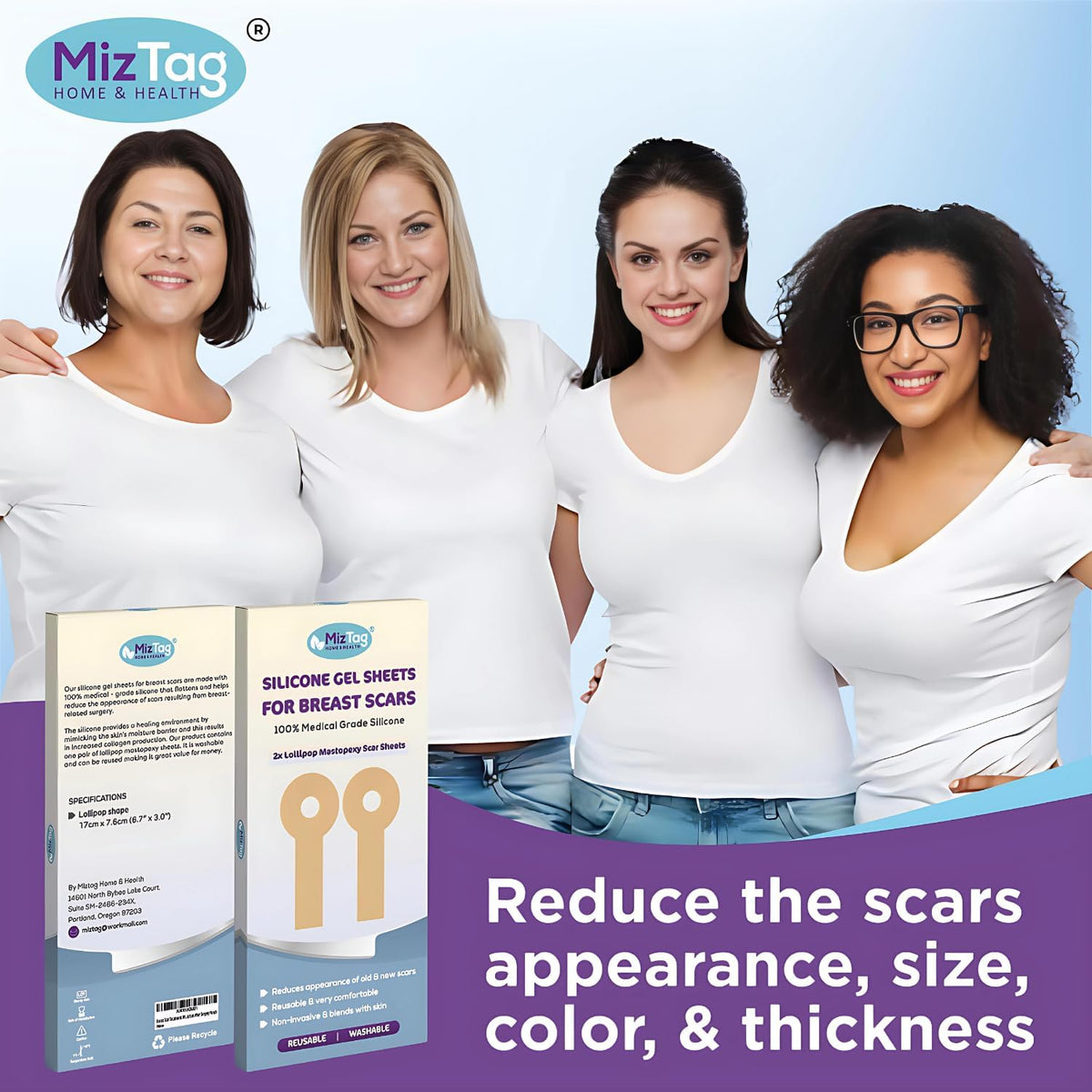 Breast reduction must haves Post Surgery scar tape - Breast Augmentation recovery supplies after surgery needs - Post Op Silicone scar sheets for surgical scars - Comfortable under Post Op Bra