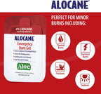 ALOCANE® Emergency Burn Gel Maximum Strength 4% Lidocaine Individual Use Packets,Commercial Grade, for Restaurants, Manufacturing, Other Heat Related Work environments, for Commercial Use Only, 24 Ct