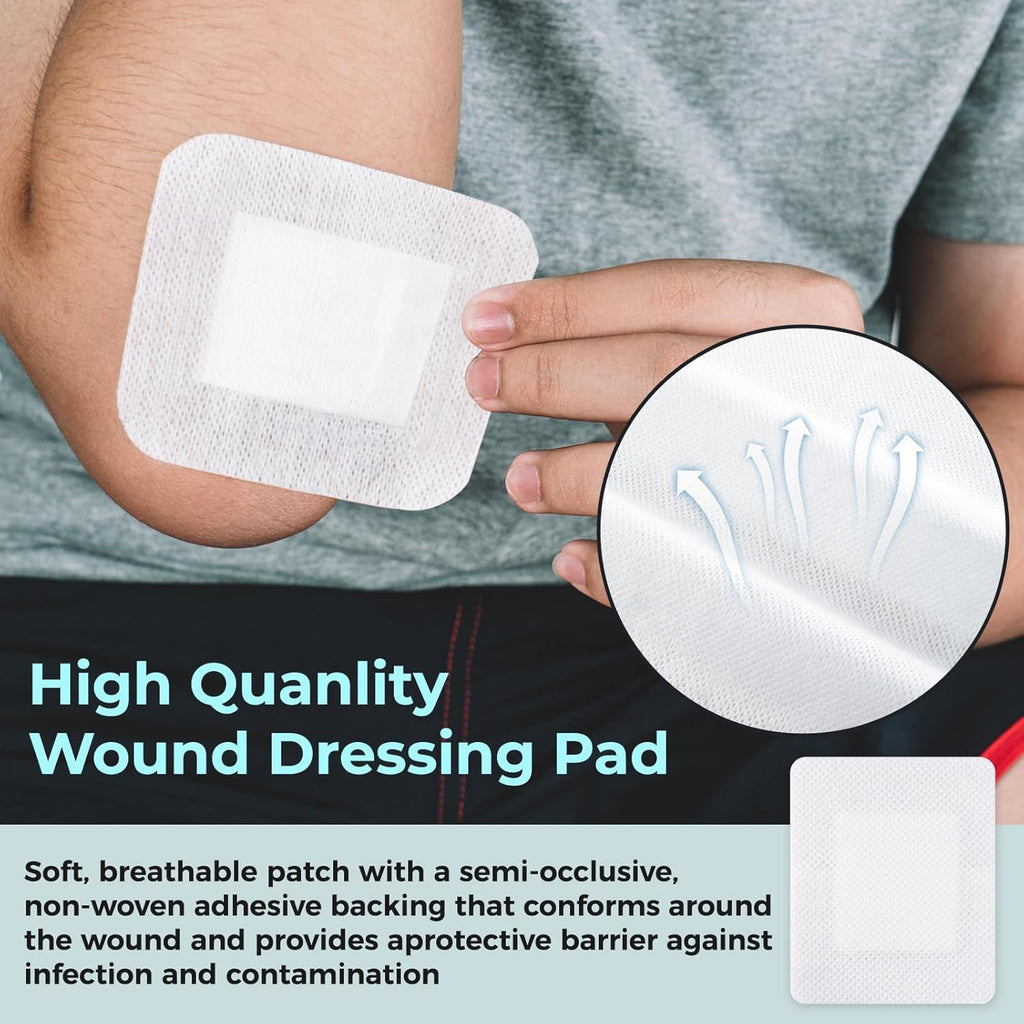 Gauze and Wound Dressings Sterile Hypoallergenic 60 mm 70 mm
