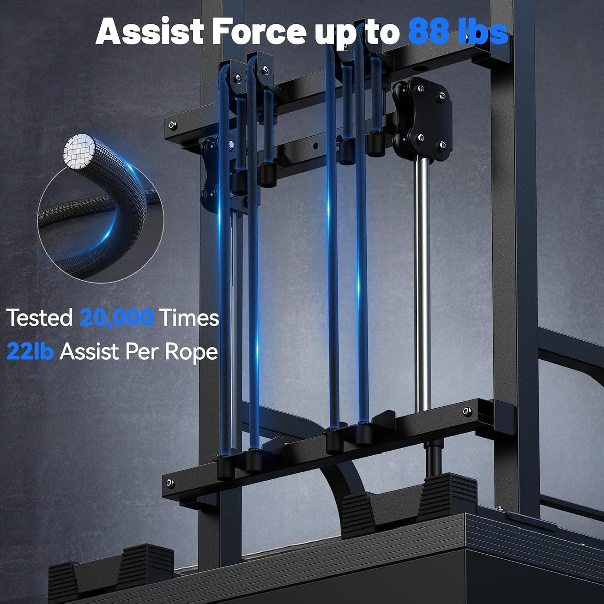 SPORTSROYALS Free Standing Pull Up Bar, Power Tower for Home Gym Training