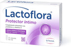 Lactoflora, Women's Intimate Protector, Probiotics and Vitamin A, Vaginal Flora Balance and Wellness, Immune Support, 20 Capsules