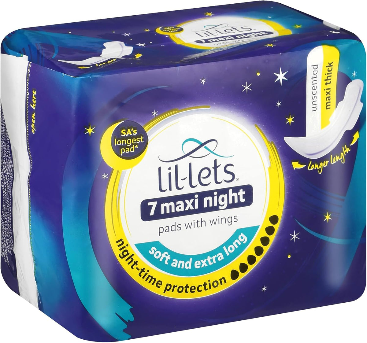 Sanitary Pads Fragrance-Free With Wings