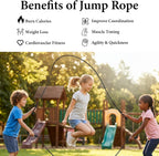 36PCS Adjustable PVC Jump Rope Bulk - 9.4ft Black Jump Ropes for Cardio Fitness, Workout, Training - Tangle-Free Plastic Jumping Rope Bulk for Men & Women