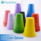 100 PCs Dental Grade Disposable 5oz Plastic Cup Pink Sturdy & Durable for Drinking Cup | Perfect as Rinsing Cup, Mouthwash