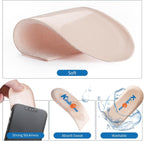 Heel Lift Inserts for Women Men - Kimihome Adjustable Gel Heel Cushion Pads for Heel Pain, Uneven Legs Leg Length Discrepancies Height Increase Insole Orthopedic Shoe Lifts (4 Layers, Size L)