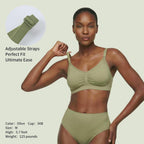 Under Control Nursing Bra 4-Pack - Wireless Maternity & Sleep Bra with Removable Pads - Comfortable Breastfeeding Bra (S-2XL)