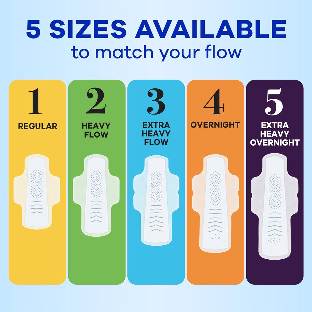 Always Infinity Pads with Wings, Heavy Flow, 46 Count