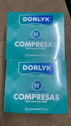 DORLYK 100 Sterile Gauze - Non-Woven Gauze - Baby Gauze - Cotton Pads - Large Sterile Gauze - Non Woven Gauze - Non Woven Gauze - Non Woven Gauze - Medical Gauze - Tnt Gauze