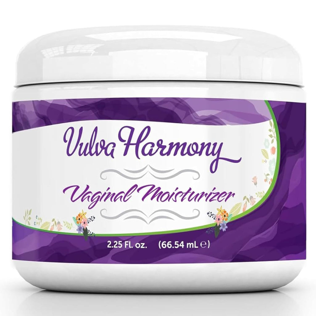 Vulva Harmony Vulva Balm – Vaginal Moisturizer for Women, Moisture & Relief Cream for Intimate Feminine Care | Dryness, Vaginitis, Itch, Chafing, Irritation & Menopause | No Estrogen Cream, 2.25 Oz
