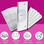 Protective Wound Care Supplies Breathable Silicone 25 cm 10 pieces