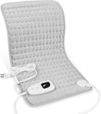Heating Pad,Heated Blanket,Heating Pad for Back Neck,Grey,24x12 Inch | Electric Heating Pad,Dry/Moist Heat Heating Pads,Heating Pads for Shoulder,Abdomen,Heat Pad for Women Men,Birthday Gift