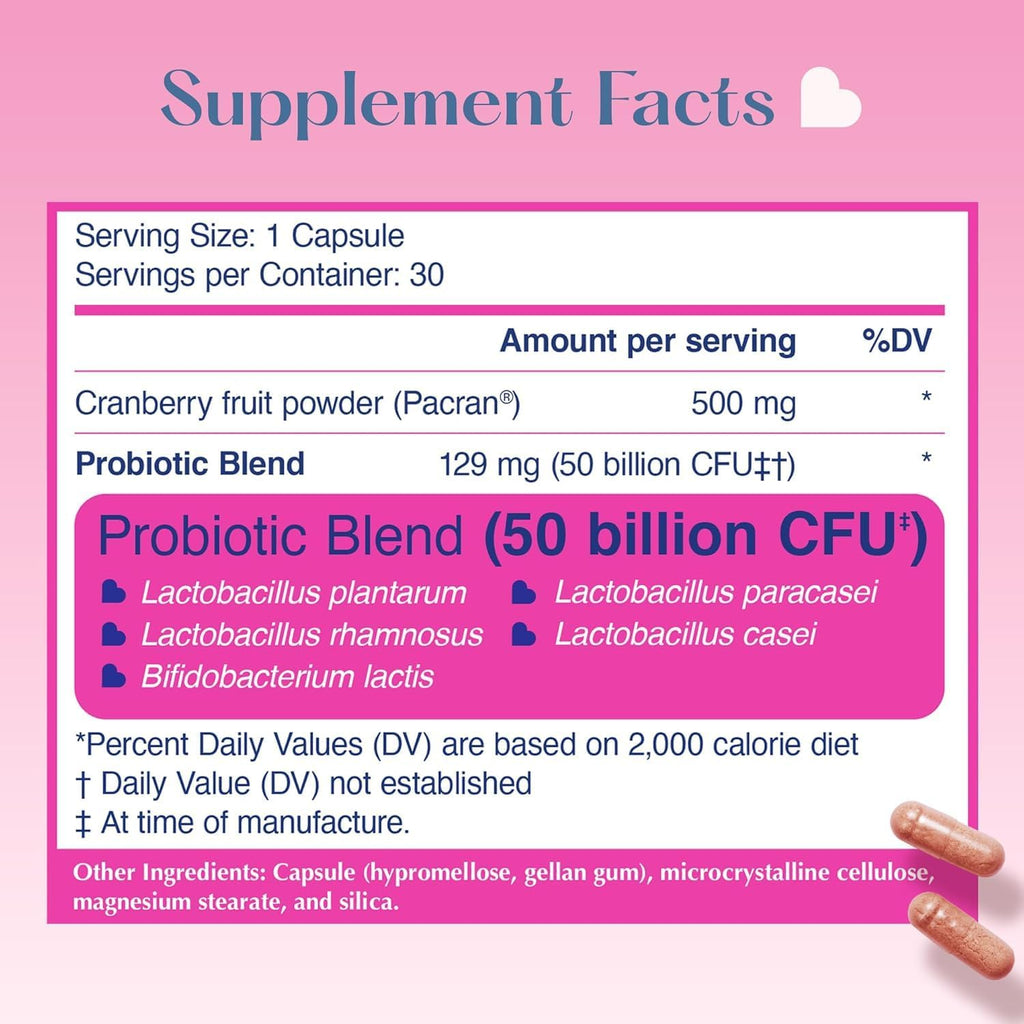 LoveBug + Probiotic Supplements 50 ml 30 capsules