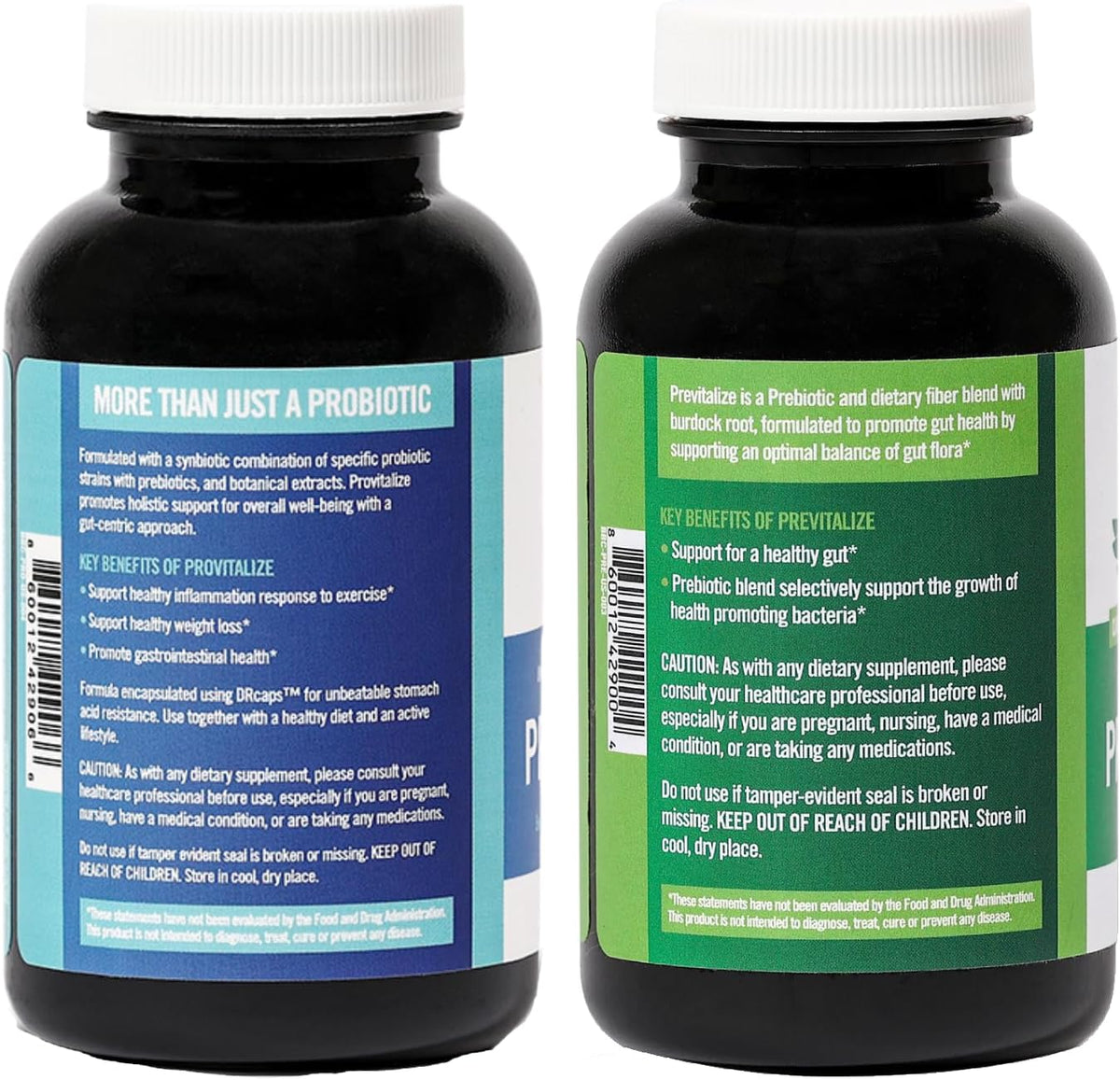 BB Company Slim Gut Bundle | Menopause Prebiotics and Probiotics for Women | Gut Vitamins for Digestive Health | Supports Joint Health & Sexy Midsection | Provitalize & Previtalize | 30 Day Supply