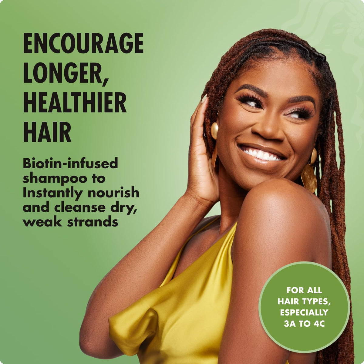 Mielle Organics Rosemary Mint Biotin Strengthening Shampoo, 12 oz