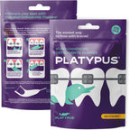 Platypus Orthodontic Flossers for Braces, 40 Count (Pack of 2)