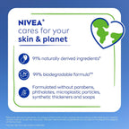 NIVEA Refreshing White Peach and Jasmine Body Wash, Multipack, 3 x 20 FL OZ | Scented Body Wash for Women with Nourishing Serum, Enriched with Provitamin B5 and Vitamin E, Paraben Free
