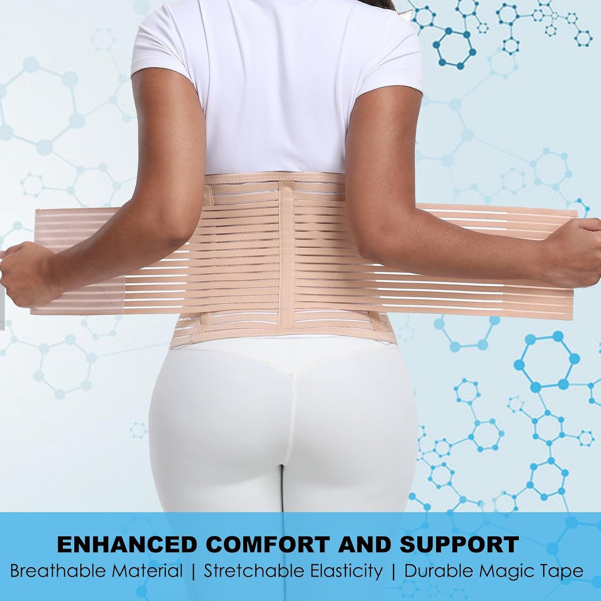Postpartum & Post Surgery Abdominal Binder. Postpartum Belly Band