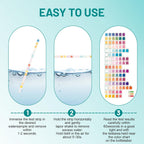 150 Pieces 16 in 1 Water Test Strips, Pool and SPAs Water Test and Drinking Water, Water Test Strips Kit with 16 Parameters, Total Hardness Analysis, pH Test, Alkalinity