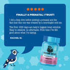 Mama Bird - Prenatal Multi+ (30 Servings) Prenatal Vitamins for Women - 30+ Essential Nutrients, Baby Brain Health - Methylfolate & Probiotics, Methylated Multivitamin - Vegan, Gluten Free, Non GMO