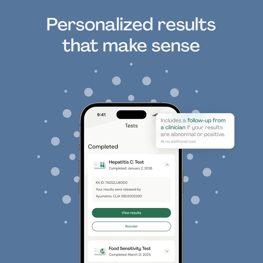 Everlywell At-Home Hepatitis C Test Collection Kit for Women and Men. Get Discreet, Accurate Results at Home from a CLIA-Certified Lab Within Days, for Ages 18 Plus