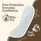 Evereve Pure Cotton Panty Liners for Women, 180mm, Pack of 60, Ultra-Soft, Breathable & Rash-Free, Ideal for Daily Discharge, Spotting & Everyday Freshness, All Day Comfort for Non-Period Days