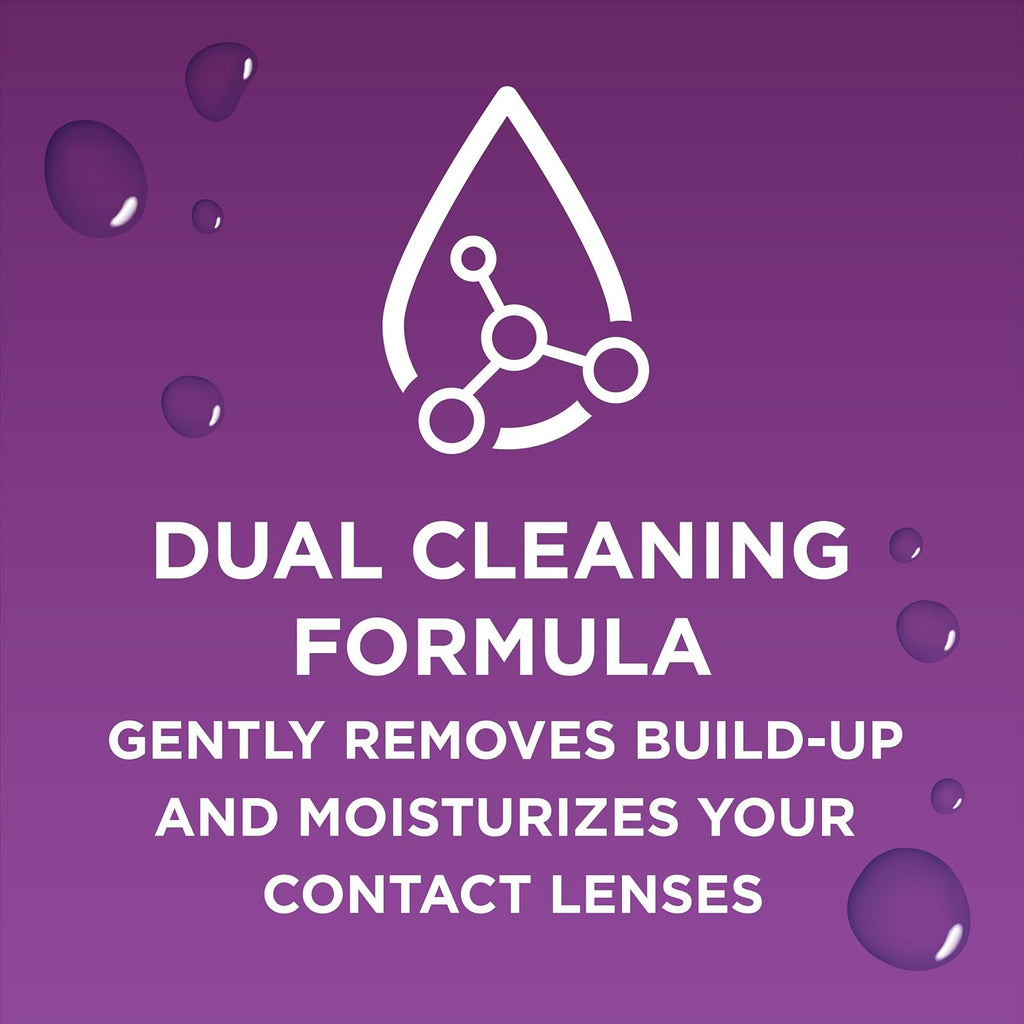 Blink-N-Clean Contact Lens Drop, Rewetting Drops for Soft & RGP Contact Lenses, Instantly Moisturizes, Removes Lens Build-Up, Cleans Lenses and Hydrates Eyes During Wear, 0.5 Fl Oz