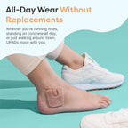 ZenToes U-Shaped Felt Callus Pads, Self-Stick Cushions, 24 Count | Thick padding offloads pressure from that one stubborn spot, stays put all day. Trim to fit, latex-free