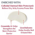 Eucerin Eczema Relief Body Cream with Colloidal Oatmeal, 8 OZ | Daily Eczema Cream, Soothes Eczema-Prone, Itchy Skin, Reduced Flare Ups, NEA Accepted, Fragrance Free, Steroid Free