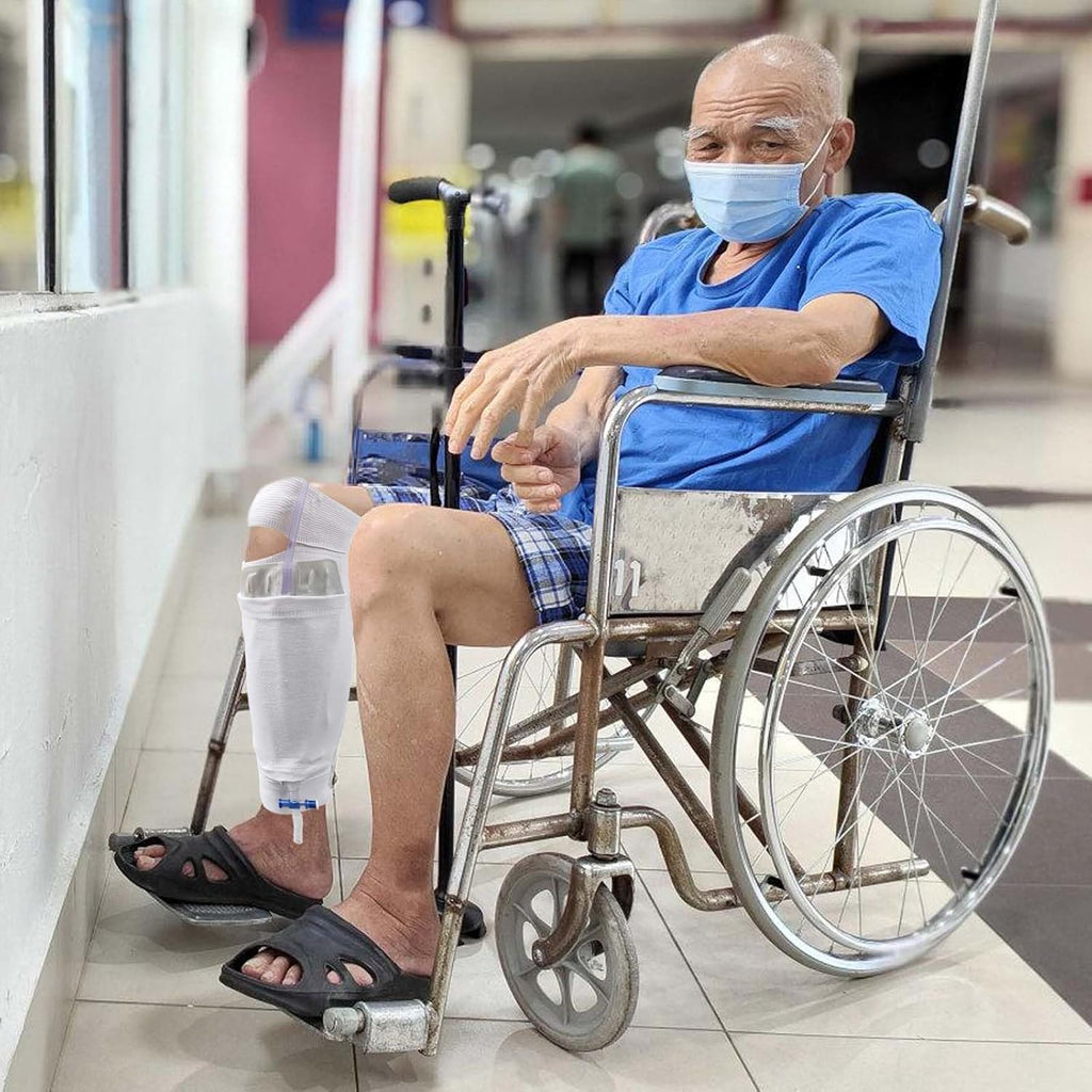 leg bag holder catheter leg bag extendable leg bag urinary incontinence holder catheter accessories catheter sleeve attachment catheter bag incontinence catheter bag