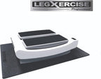 LegXercise & Ellipse Non-Slip Mat Black