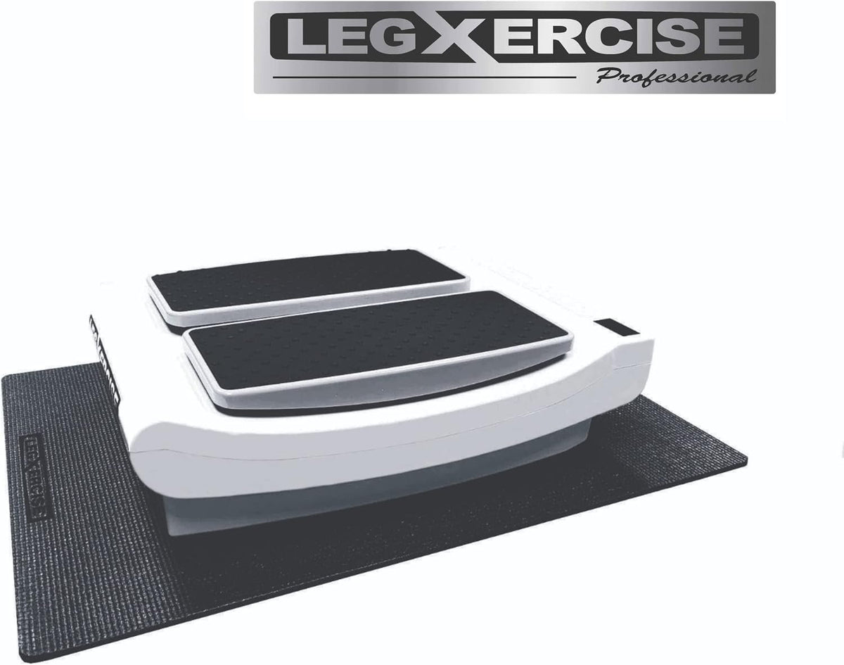 LegXercise & Ellipse Non-Slip Mat Black
