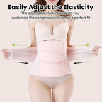 Postpartum Girdle C-Section Recovery Belt Belly Wrap Belly Band | Postpartum Belly Band Post Surgery Pregnancy Belly Support Band Abdominal Binder Shapewear Back Support
