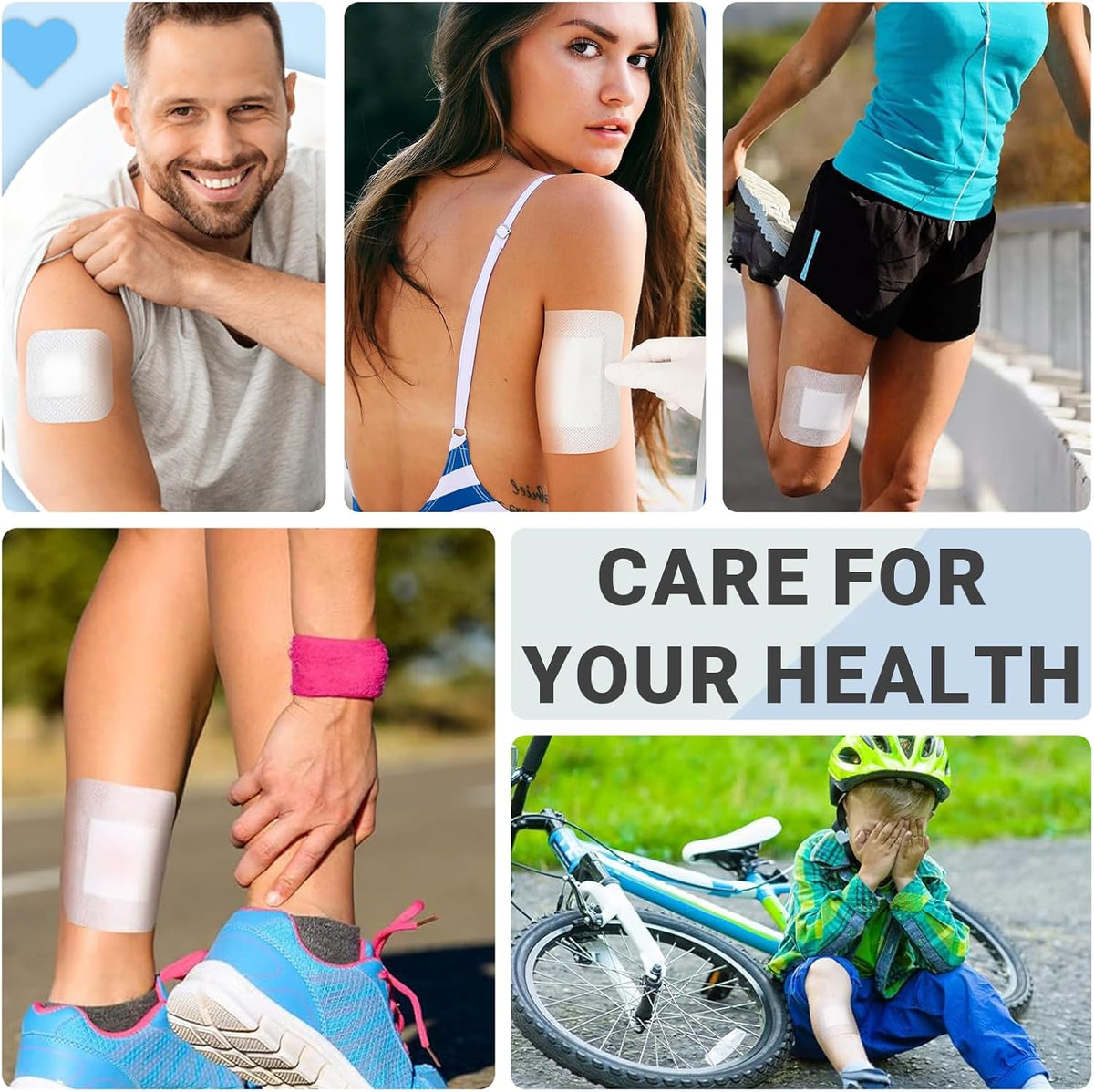 Gauze and Wound Dressings 40 pieces 10.16 cm