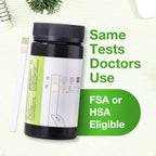 Easy@Home UTI Test Strips 25 Tests, Instant Urine Test Kit for UTI Infections, Women Urinary Tract Bladder Infection Testing, Results in 2 Min (UTI-25P)