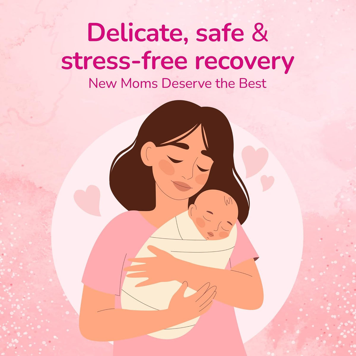 Evereve Maternity Pads XXXL+ 420mm, Widest Leakproof Coverage, 3X Absorbency, Comfort & Hygiene, Soft & Irritation-Free, Postpartum Pads for After Birth Recovery, Extreme Flow Protection, Pack of 10